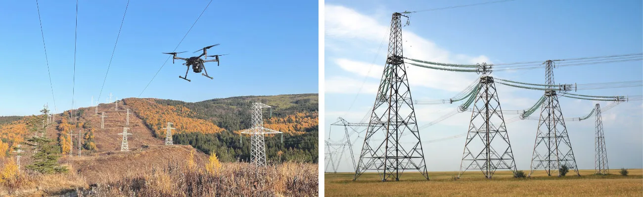 Использование БПЛА в электроэнергетике