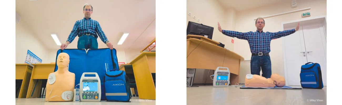 Фотография: автоматический наружный дефибриллятор-тренажер ДА-Н-Т-01